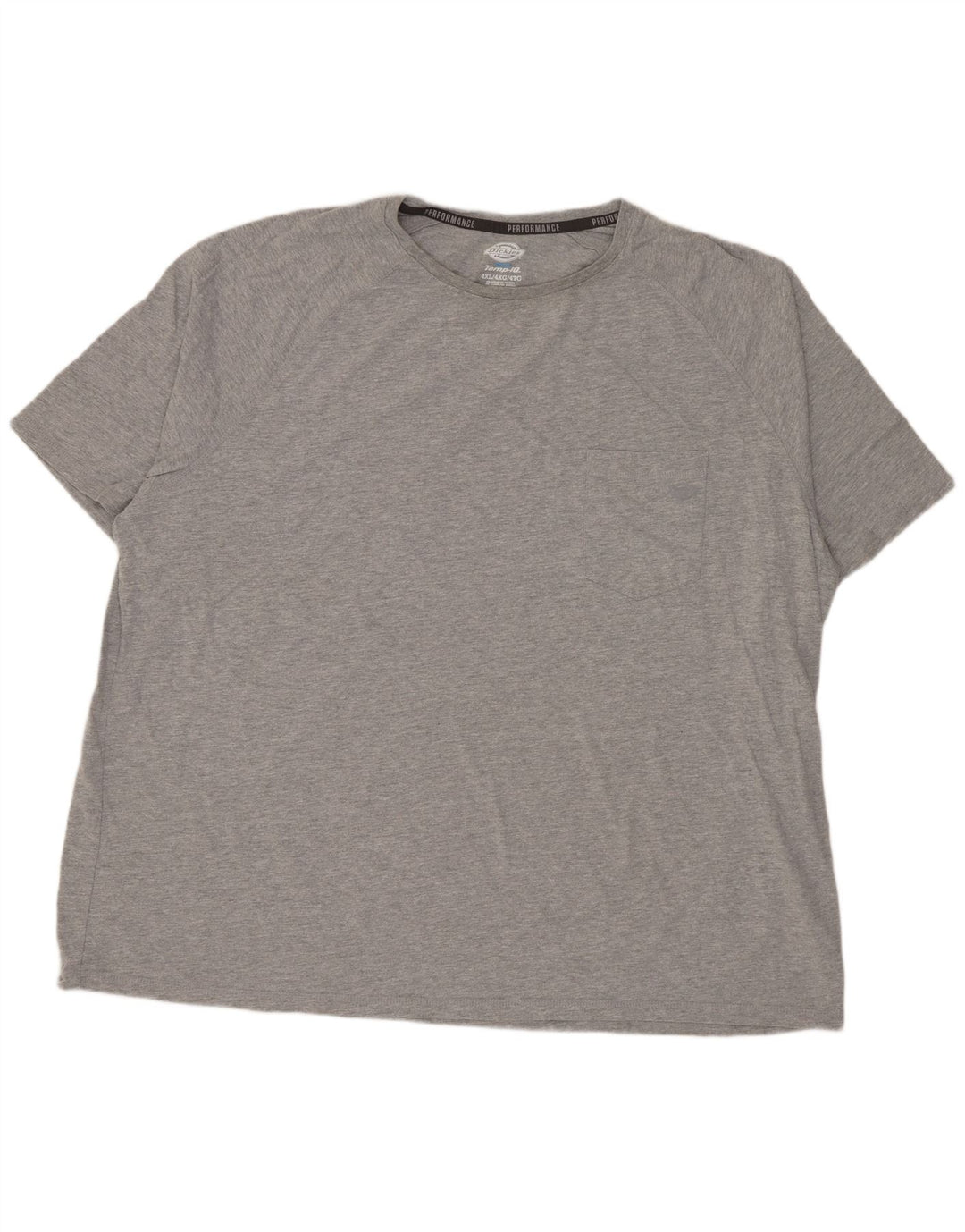T-shirt da uomo Dickies Top 4XL cotone chiazzato grigio