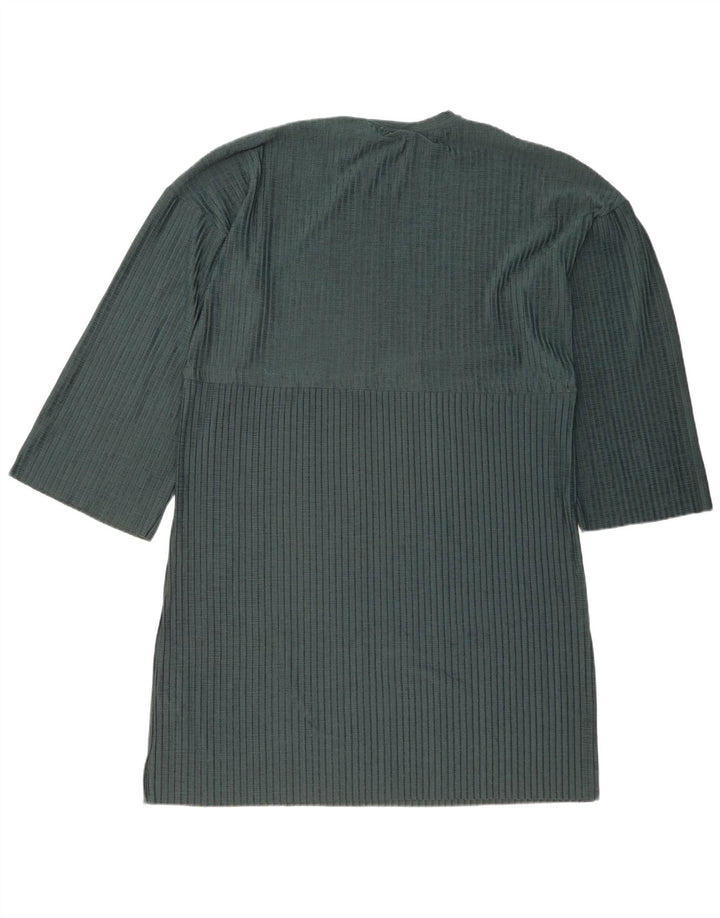 Abito a trapezio oversize a maniche lunghe Trafaluc da donna Zara UK 14 Verde medio