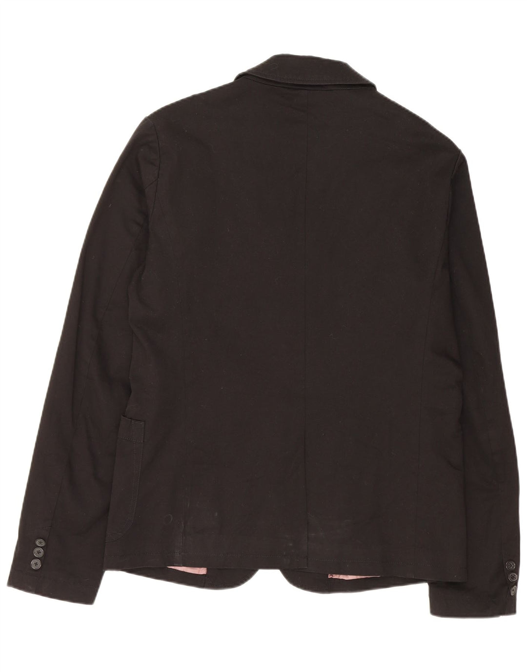Giacca blazer da uomo a 2 bottoni Diesel UK 40 grande cotone nero