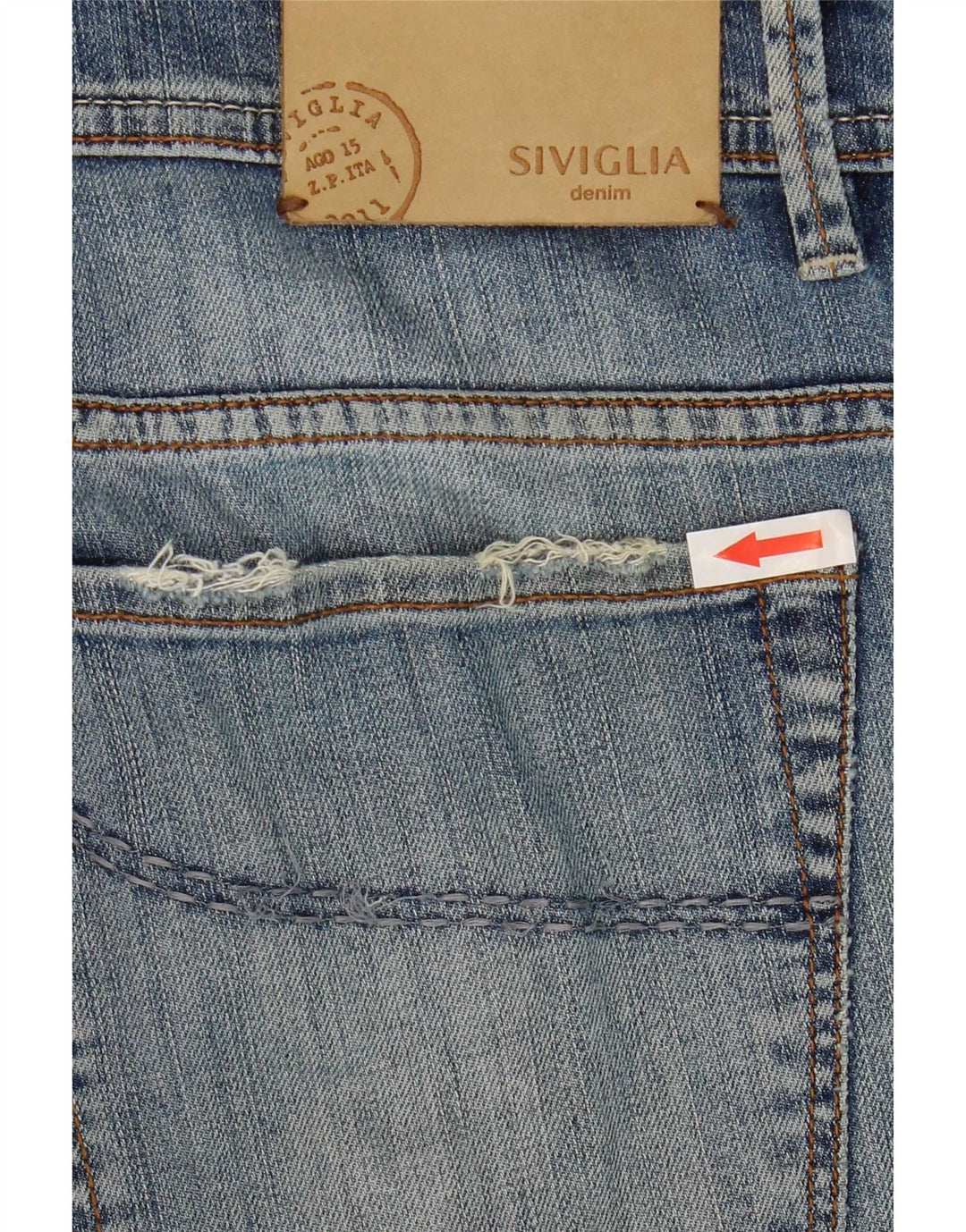 Jeans dritti da uomo SIVIGLIA W36 L27 Blu