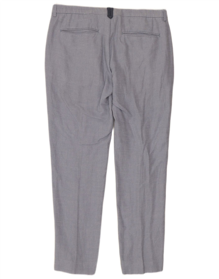 Pantaloni chino slim da uomo ZARA EU 40 medi W31 L30 blu
