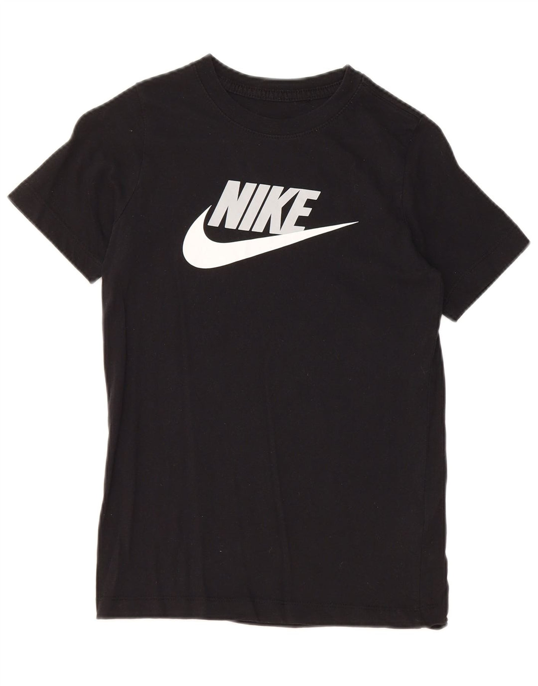 T-shirt grafica NIKE da ragazzo, 10-11 anni, cotone nero medio