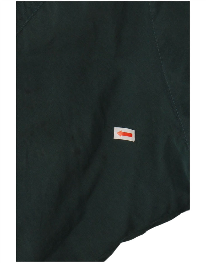 VINTAGE Womens Oversized Windbreaker Jacket UK 18 XL Green Polyester