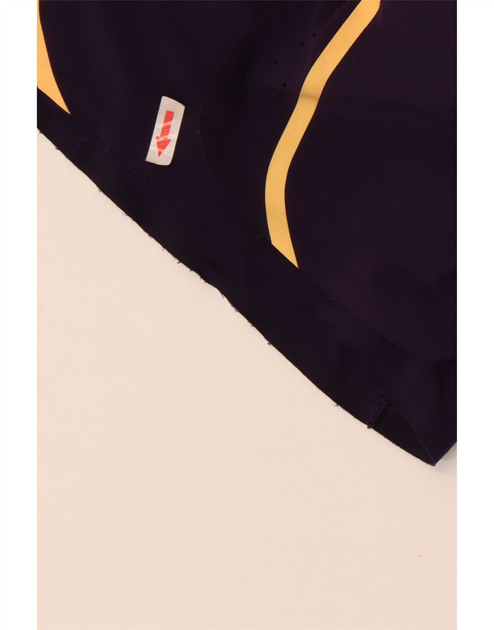 Pantaloncini sportivi Nike Dri Fit da donna UK 8 piccoli poliestere viola