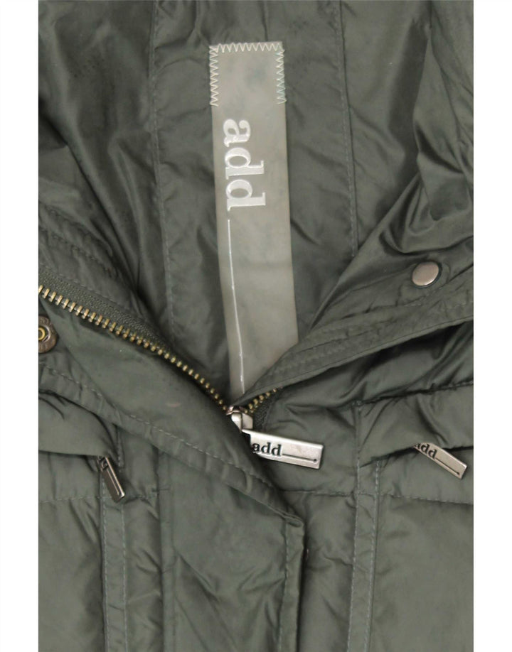 ADD Giacca imbottita da donna UK 12 Medium Khaki Poliammide