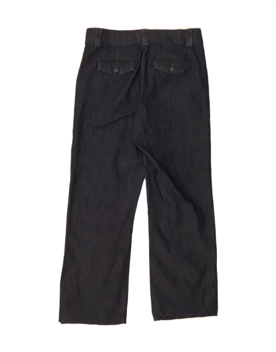 LEE Womens Straight Chino Trousers US 8 Medium W30 L29 Navy Blue Polyester Vintage Lee and Second-Hand Lee from Messina Hembry 