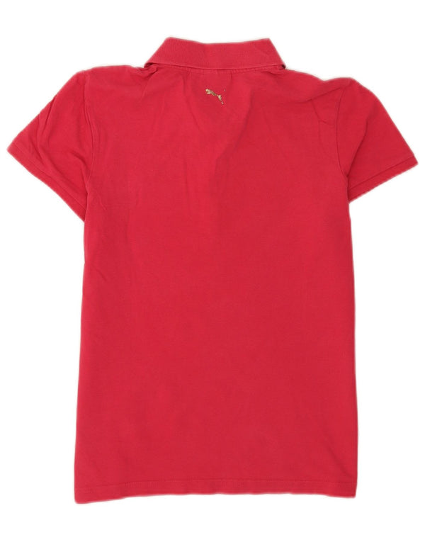 Polo Puma Donna UK 14 Rosa Medio