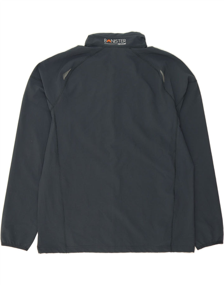 EDDIE BAUER Mens Tracksuit Top Jacket Large Grey Polyester Vintage Eddie Bauer and Second-Hand Eddie Bauer from Messina Hembry 