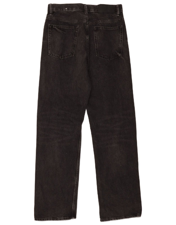 Jeans dritti da donna Zara EU 36 XS W29 L31 Cotone grigio