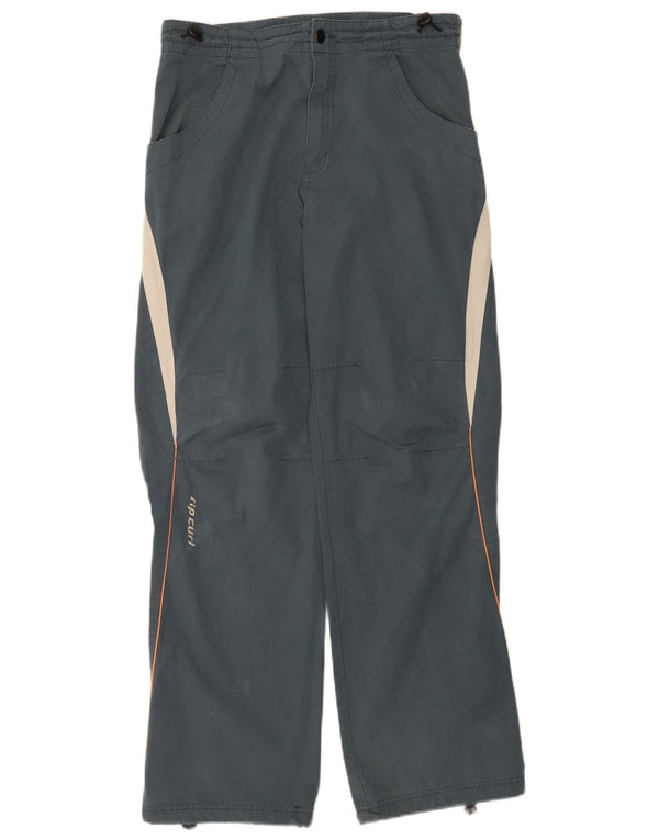 Pantaloni casual dritti da ragazzo Rip Curl 15-16 anni W30 L31 Blu Colourblock