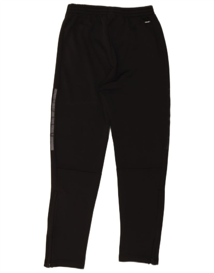 Pantaloni della tuta da ragazzo Adidas 15-16 anni in poliestere nero