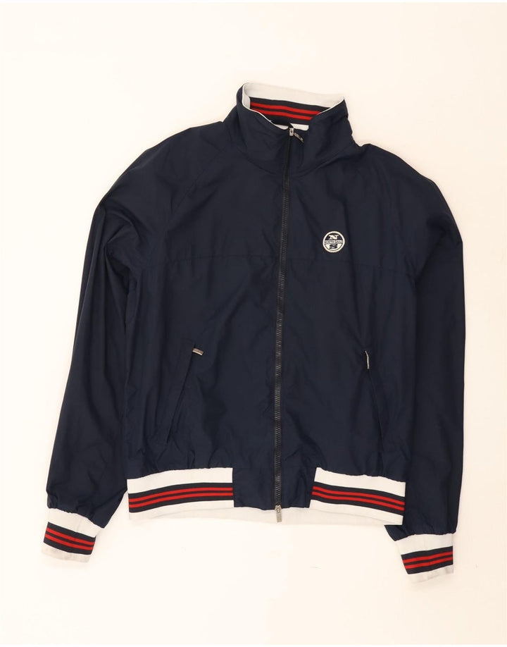 Giubbotto bomber da uomo North Sails UK 42 XL blu navy in poliammide
