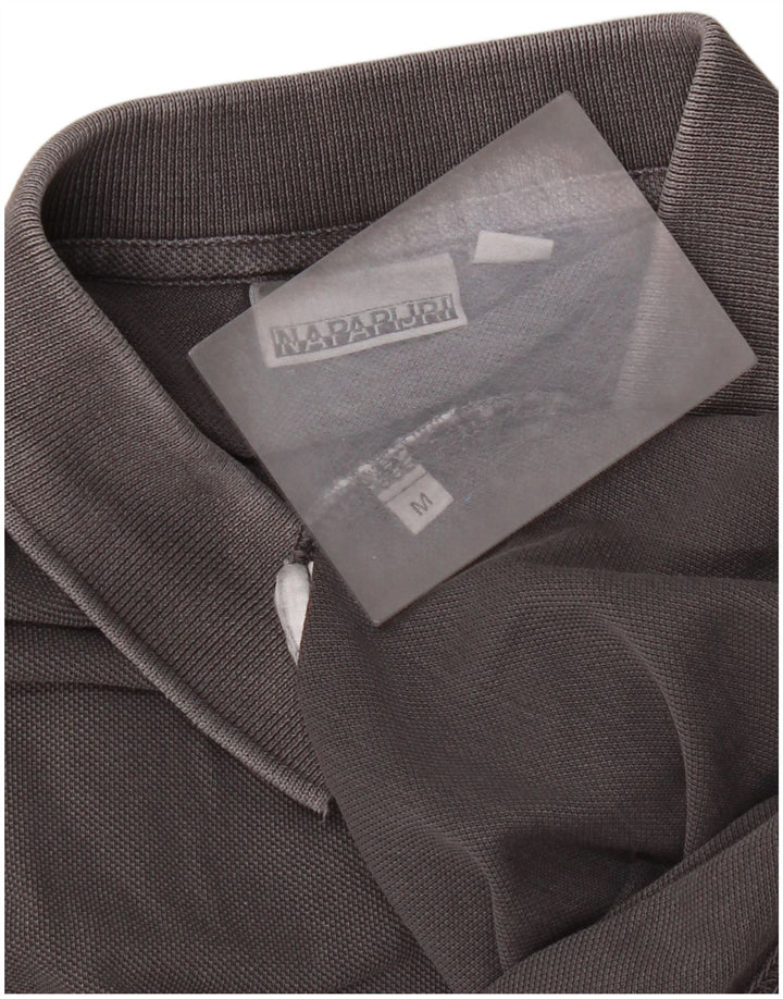 Polo da uomo Napapijri grigio medio