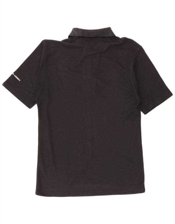 Polo Umbro da uomo grande nera