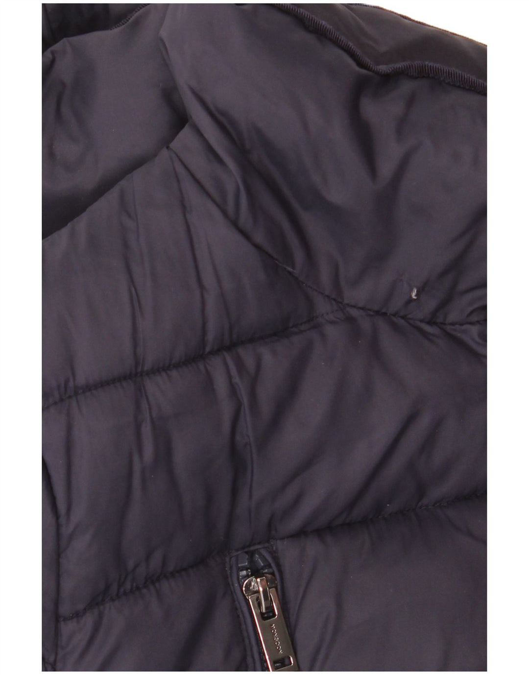 Cappotto imbottito da donna Monsoon UK 14 Nylon medio blu navy