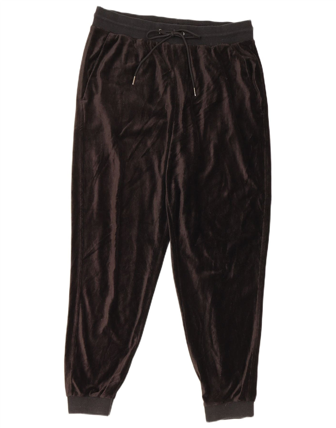 Pantaloni da tuta da donna Marks & Spencer Crop Joggers UK 12 Marrone medio