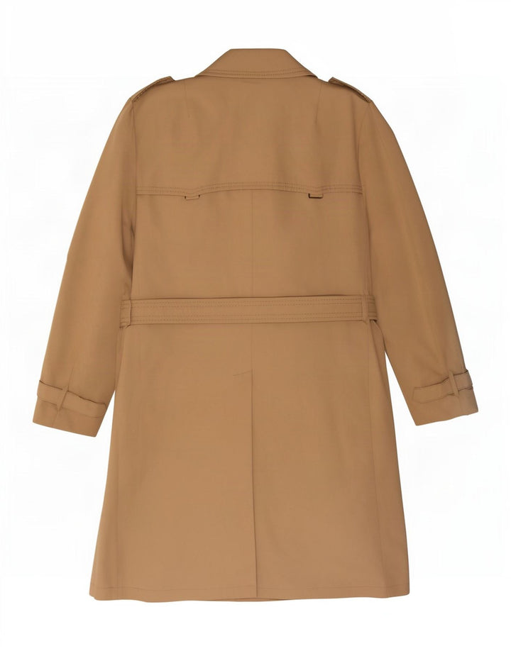 Trench da uomo con cappuccio Diolen UK 36 piccolo classico in poliestere beige