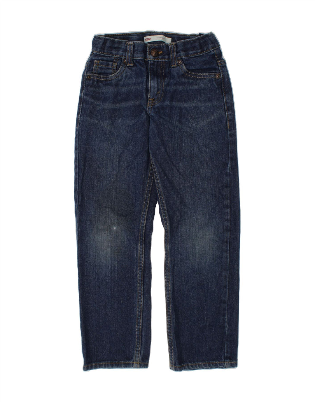 LEVI'S Boys 511 Slim Jeans 6-7 Years W22 L21 Blue Cotton Vintage Levi's and Second-Hand Levi's from Messina Hembry 
