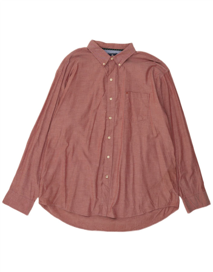 Camicia da uomo Izod 2XL in cotone bordeaux