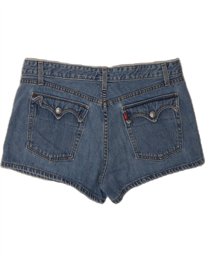 LEVI'S Womens Denim Shorts US 13 Large W34  Blue Cotton Vintage Levi's and Second-Hand Levi's from Messina Hembry 