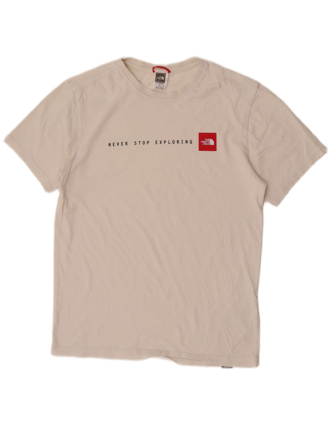 T-shirt grafica da uomo The North Face Top piccola in cotone bianco
