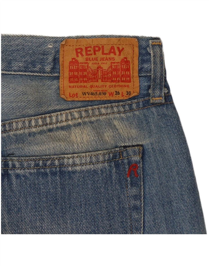 Jeans Bootcut da donna Replay W26 L30 Blu