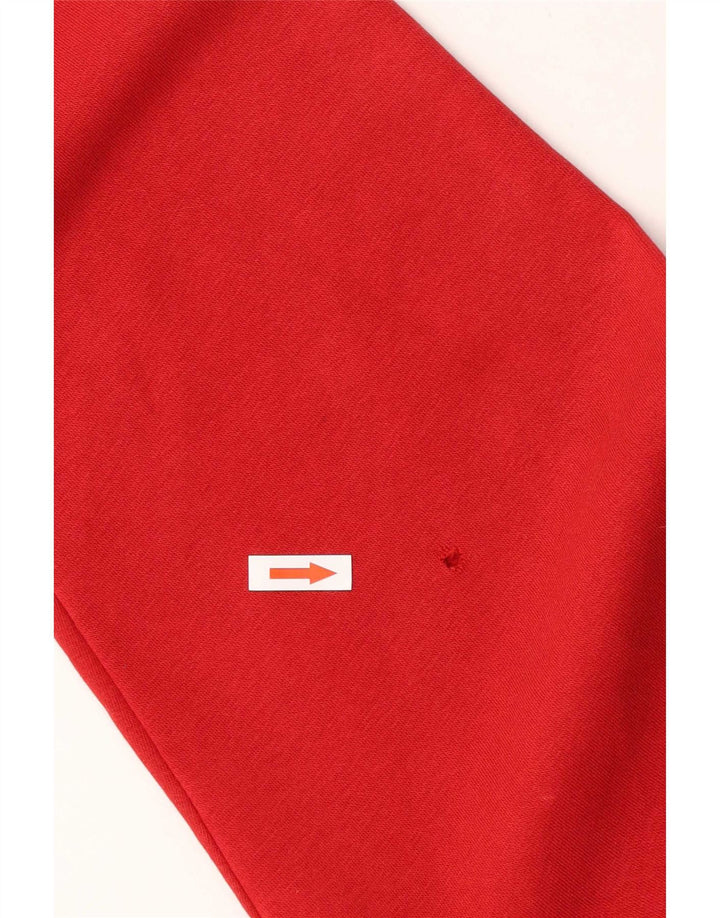 Felpa con grafica Jordan da uomo, maglione XL, cotone rosso