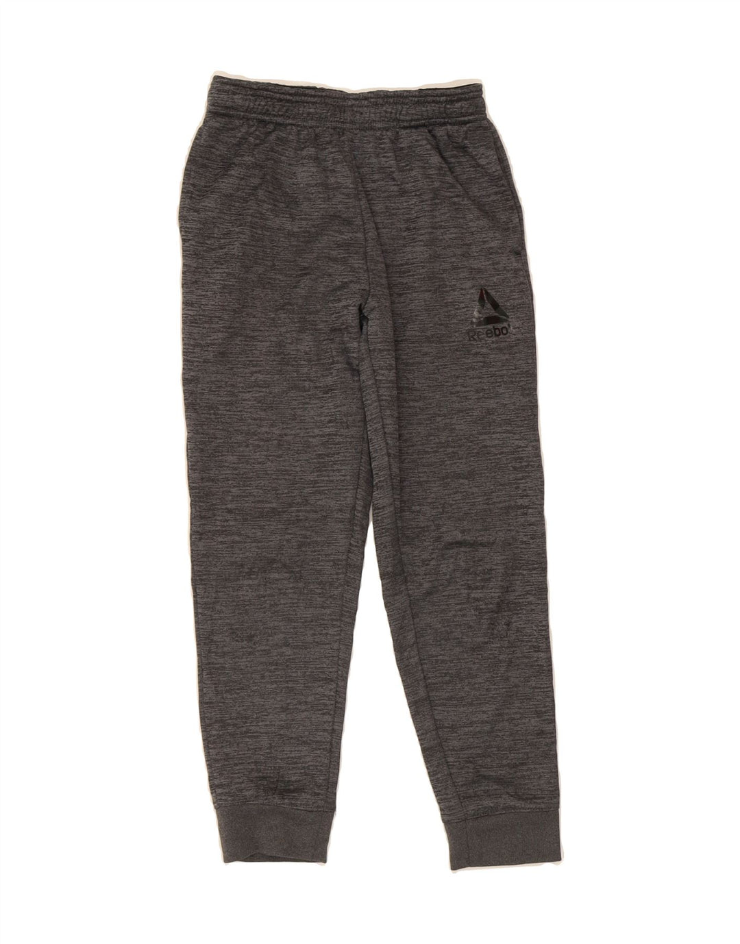 REEBOK Boys Tracksuit Trousers Joggers 7-8 Years Medium  Grey Polyester Vintage Reebok and Second-Hand Reebok from Messina Hembry 