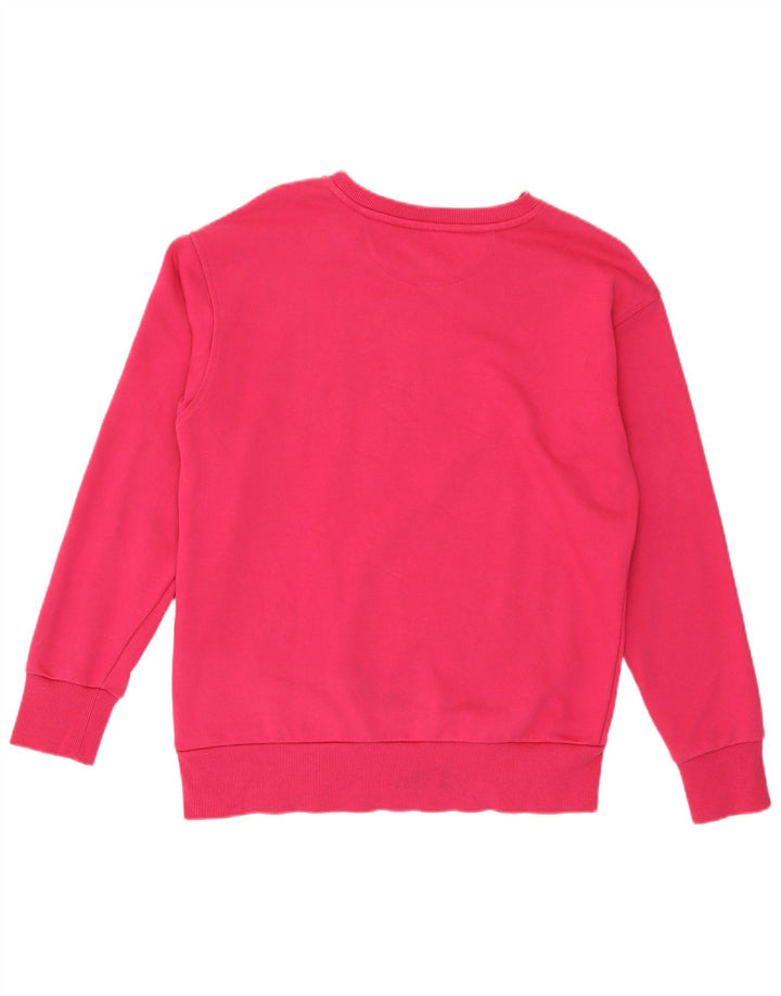 Felpa da donna Lotto Maglione UK 14 Cotone rosa medio