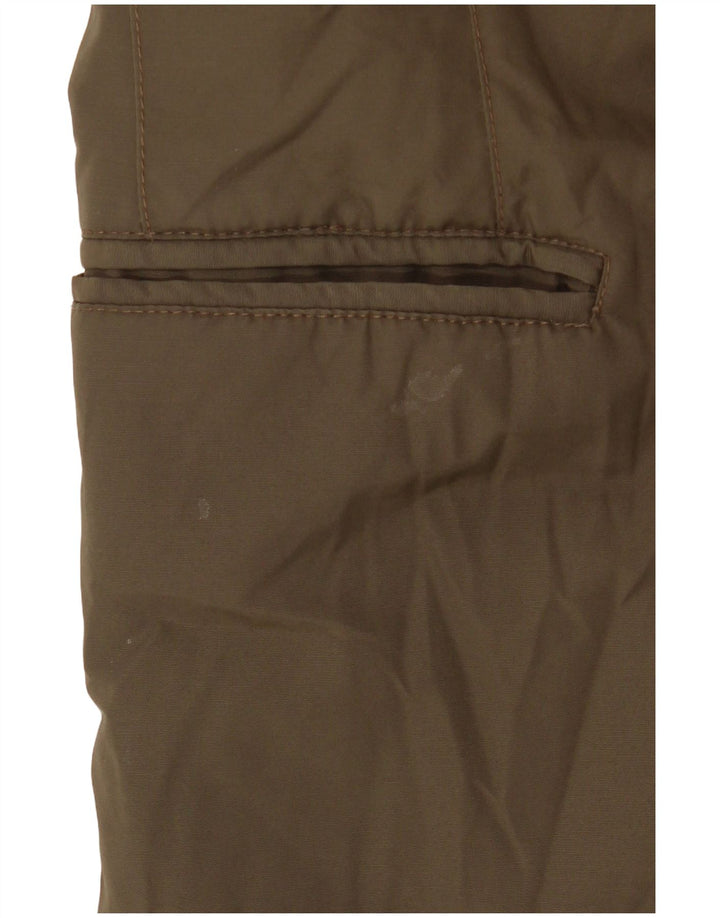 Giacca a vento imbottita da uomo The Bridge IT 48 Medium Khaki Poliammide