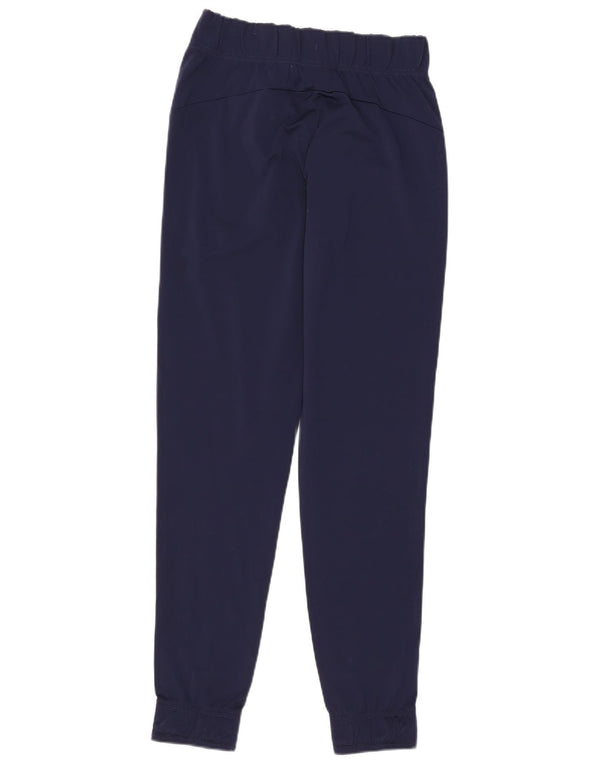 Pantaloni da tuta da donna Puma Joggers UK 10 Small Poliestere blu navy