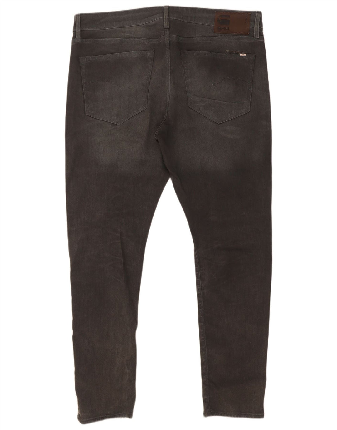 Jeans slim da uomo G-Star W38 L32 cotone grigio