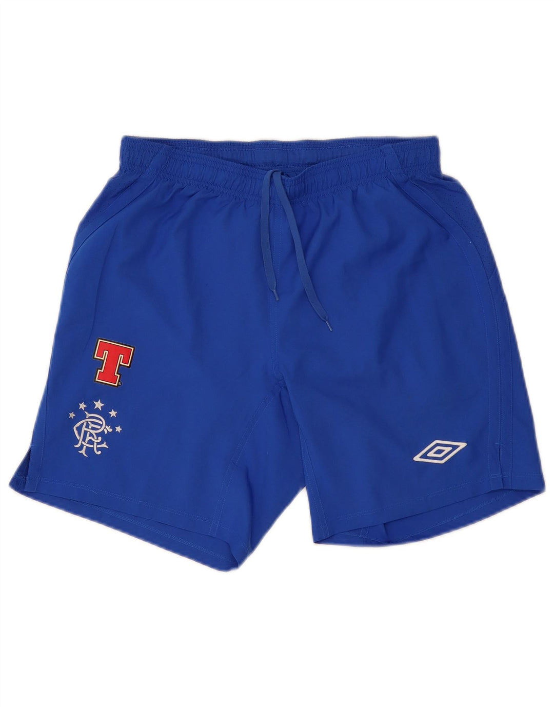 Pantaloncini sportivi grafici da uomo UMBRO poliestere blu medio