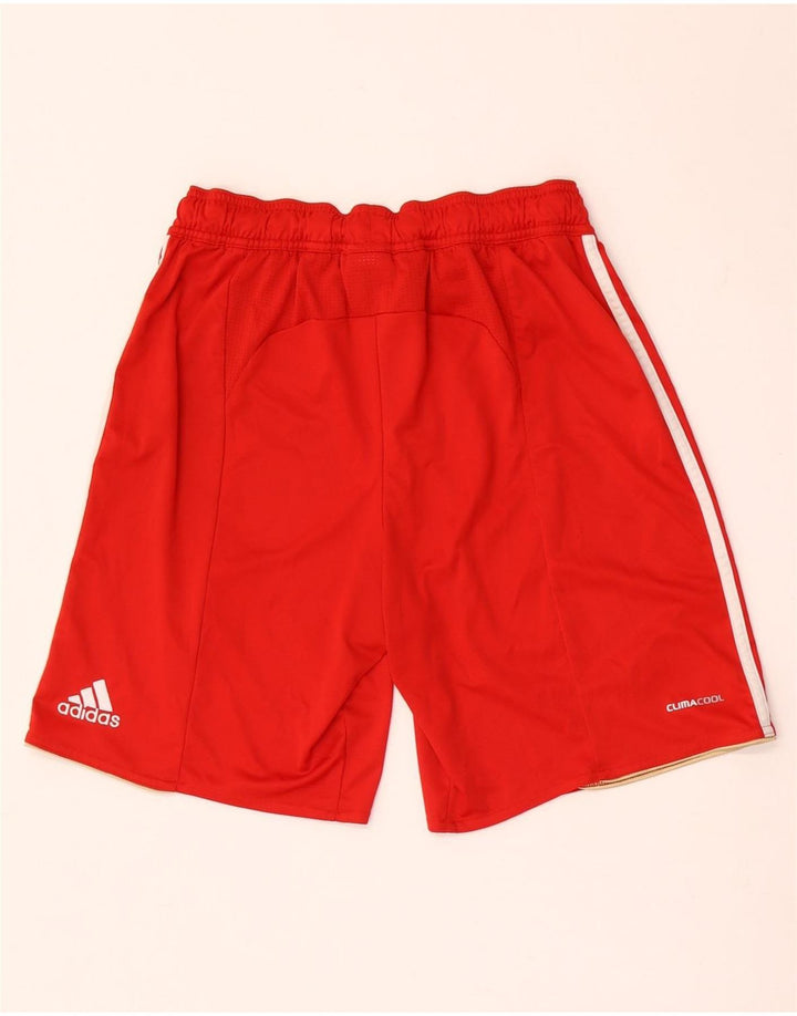 Pantaloncini sportivi Adidas da uomo Liverpool rosso medio in poliestere