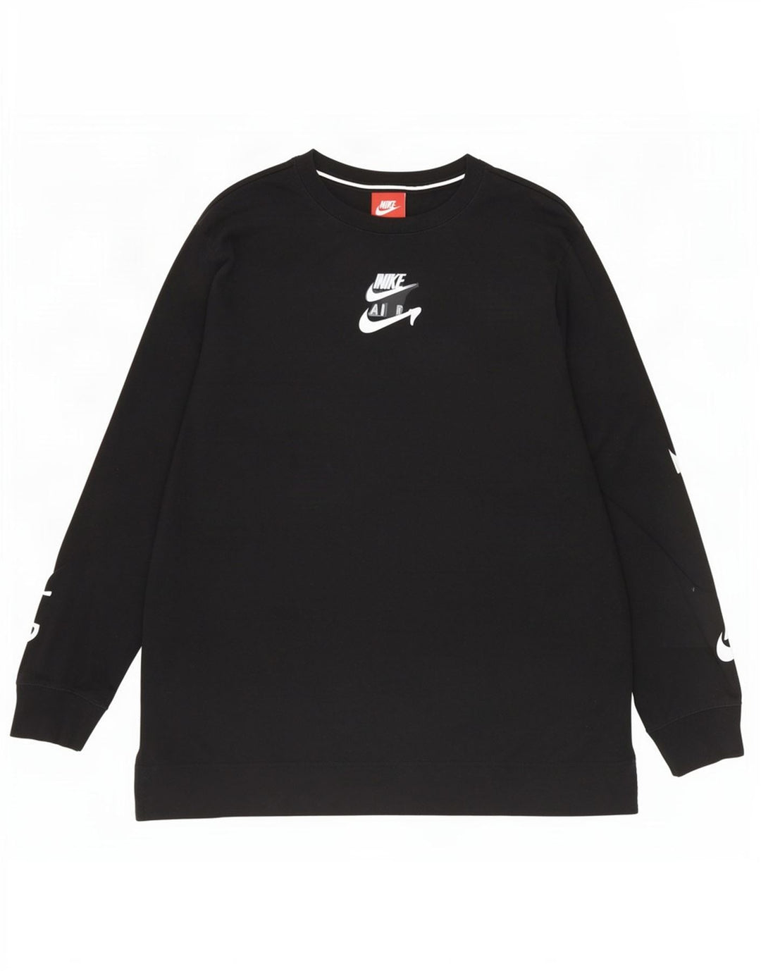 Nike Maglietta grafica da uomo a maniche lunghe grande nera