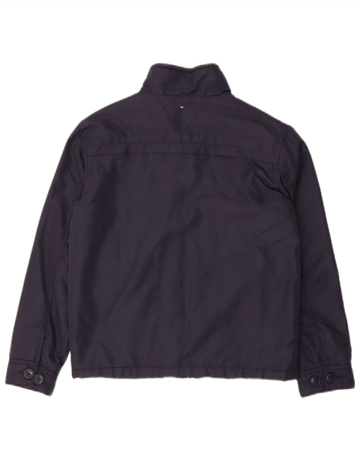 Giubbotto bomber da bambino Tommy Hilfiger 9-10 anni in nylon blu navy