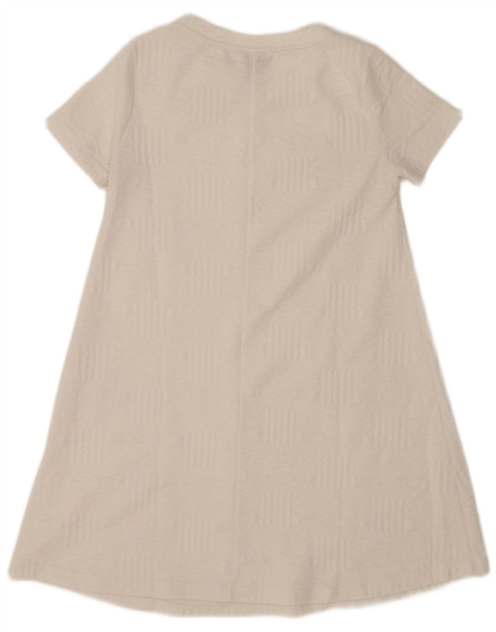 Abito a trapezio Trafaluc da donna Zara UK 12 bianco medio
