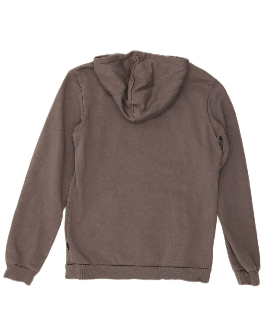 Felpa con cappuccio grafica PUMA da ragazzo 15-16 anni in cotone grigio