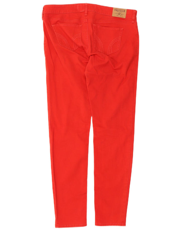 Pantaloni skinny casual Hollister da donna W29 L29 rossi