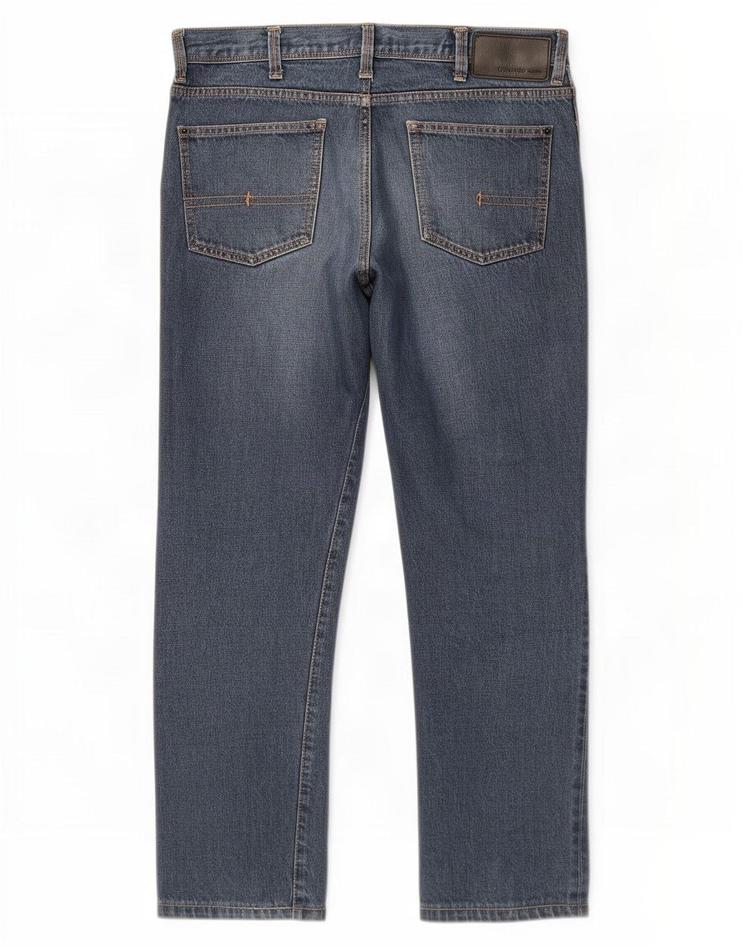 Jeans dritti da uomo Calvin Klein W36 L29 cotone blu
