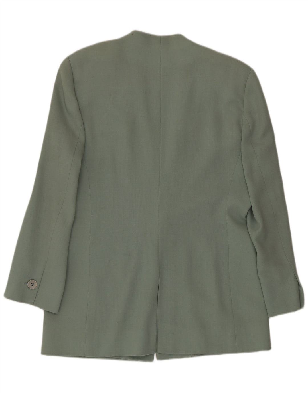 Giacca Blazer a 2 Bottoni da Donna MANI IT 44 Verde Medio in Lana Vergine