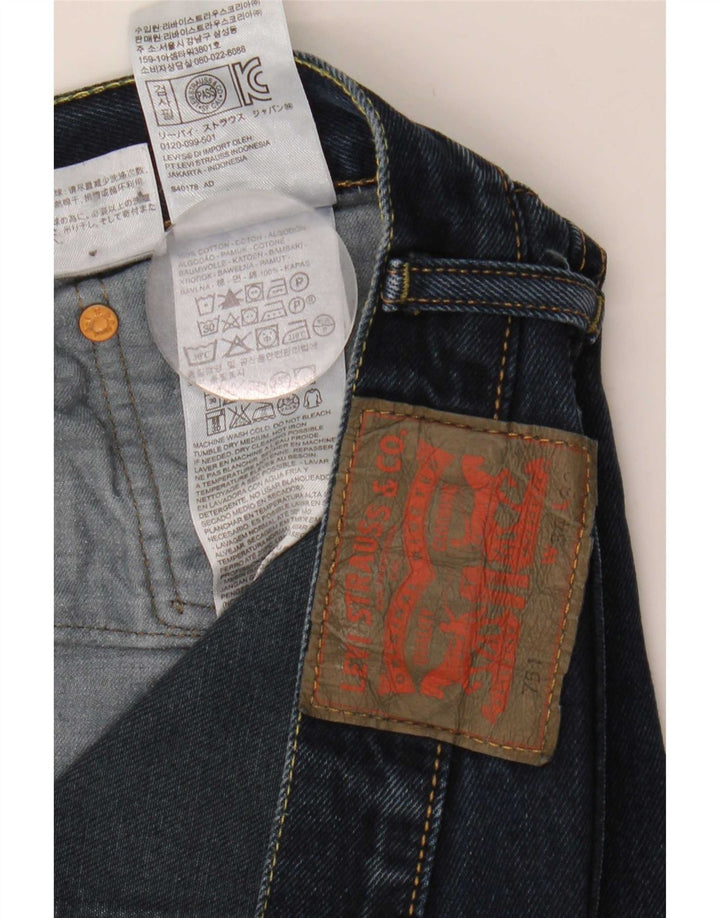 Levi's Uomo 751 Jeans dritti W34 L32 Cotone blu navy