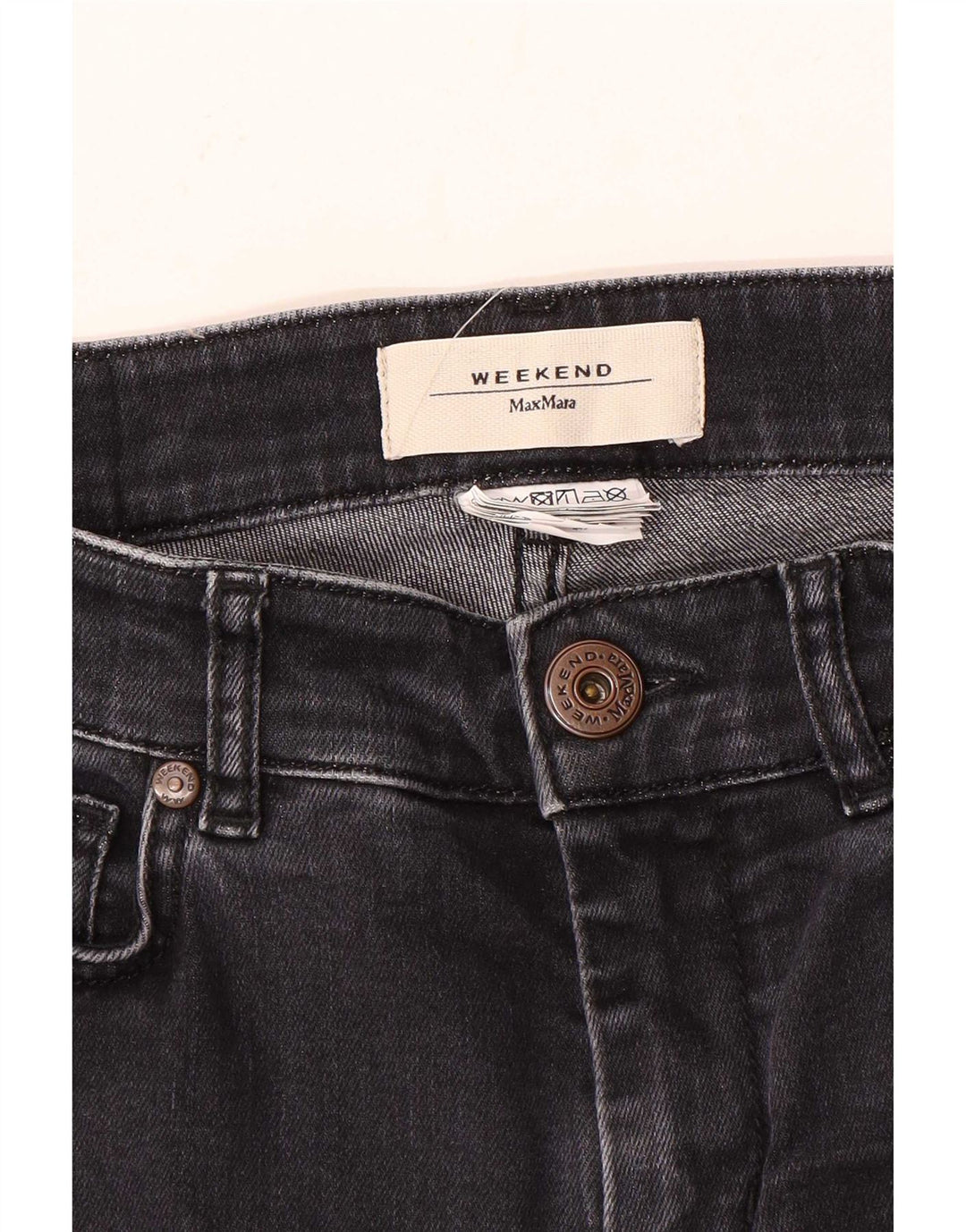 Jeans corti da weekend da donna Max Mara W28 L25 Grigi