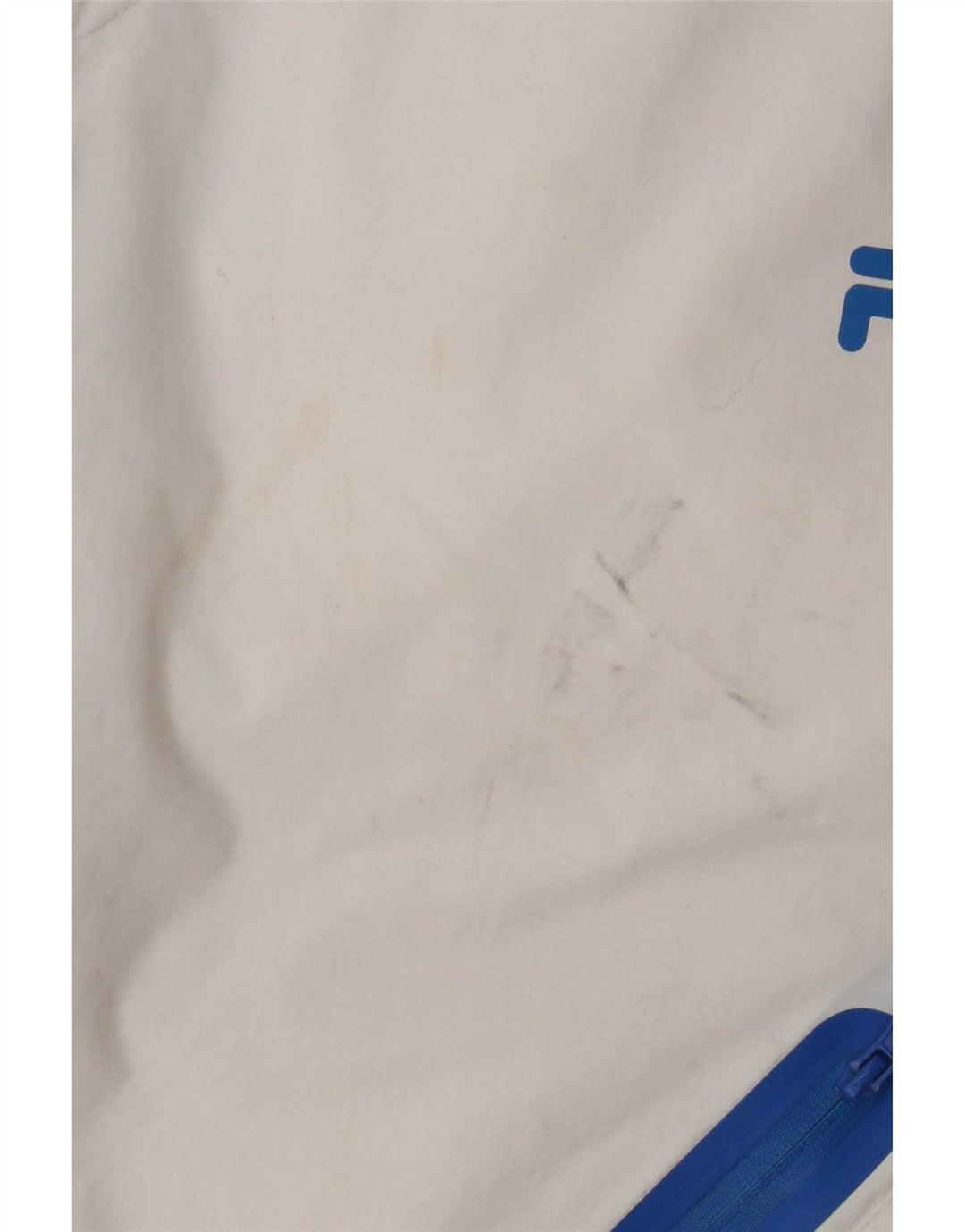 Pantaloni da sci Fila da uomo in nylon color block bianco medio