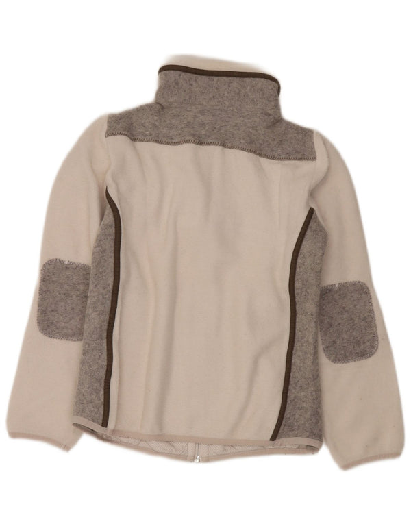 Giacca in pile da donna CMP UK 10 Small White Colourblock