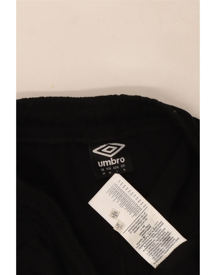 Pantaloncini sportivi da uomo Umbro medio cotone nero
