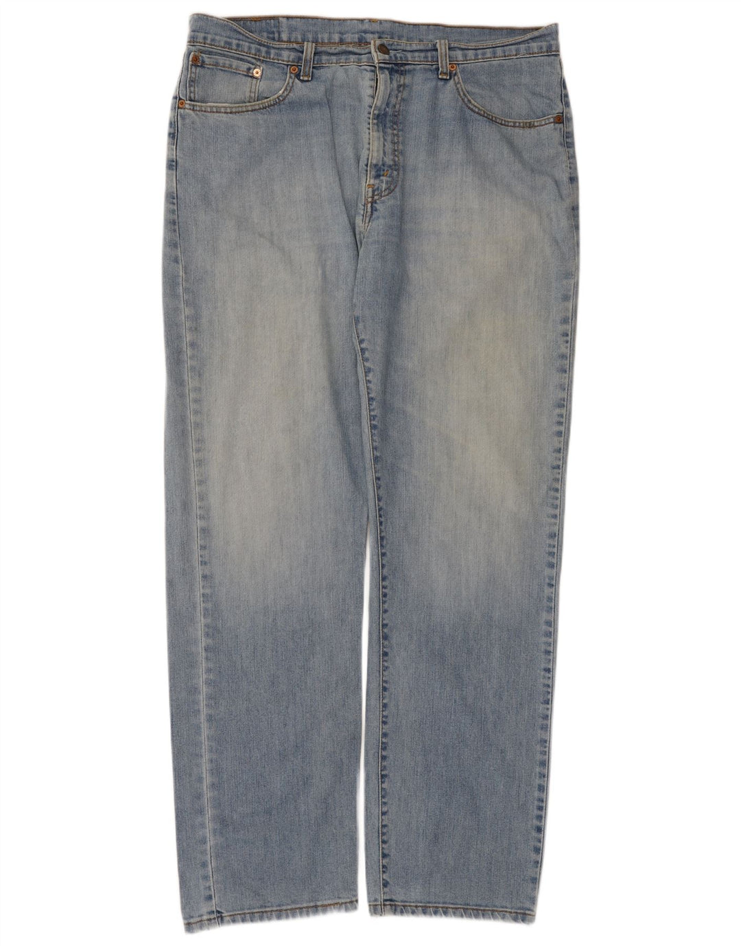Jeans dritti da uomo Levi's W38 L34 cotone blu