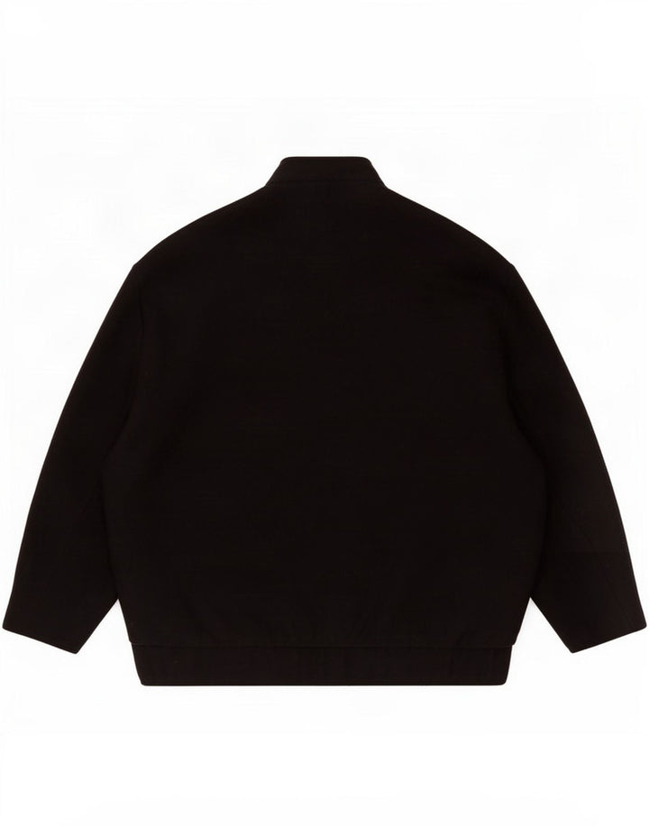 Giubbotto bomber oversize da donna Zara UK 10 piccolo in lana nera