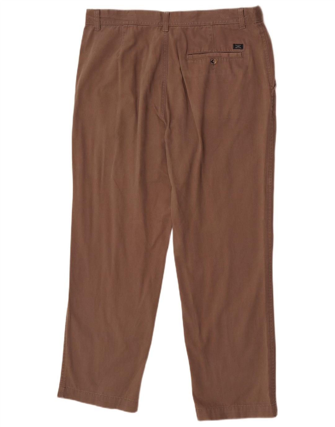 Pantaloni chino vestibilità regolare da uomo Marks & Spencer W36 L29 cotone marrone