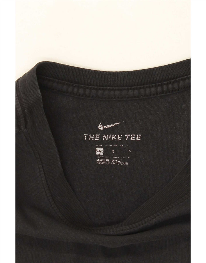 T-shirt grafica Nike da uomo grande nera